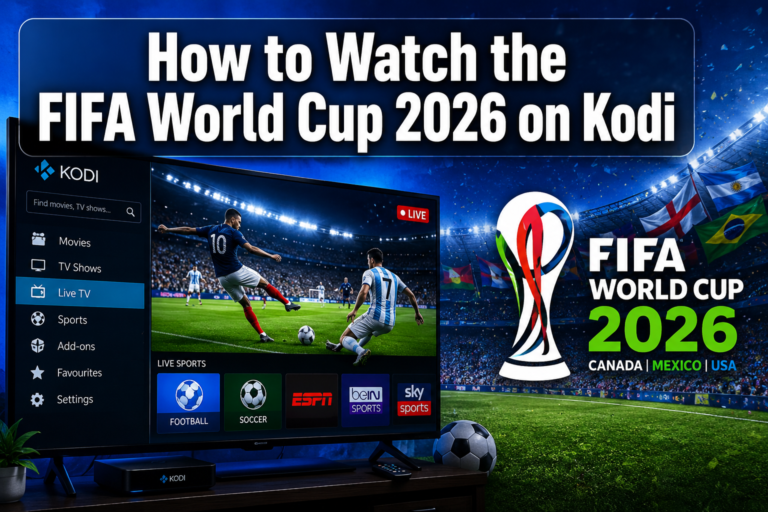 How to Watch the FIFA World Cup 2026 on Kodi