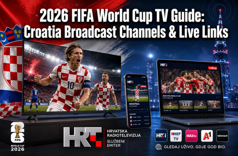 2026 FIFA World Cup TV Guide: Croatia Broadcast Channels info