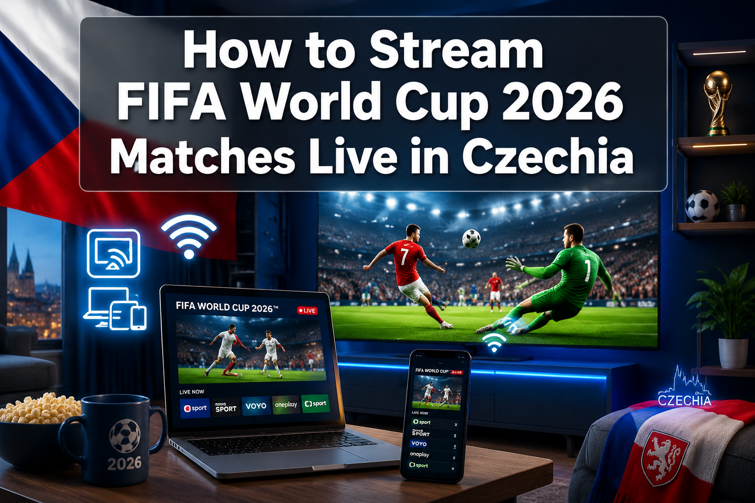 How to Stream FIFA World Cup 2026 Matches Live in Czechia