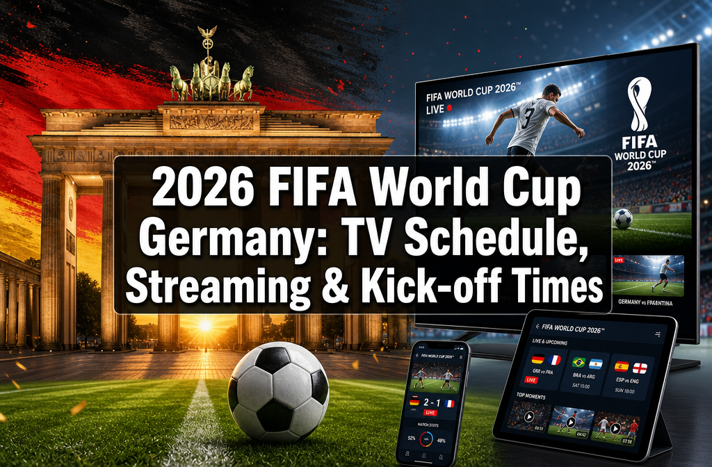 2026 FIFA World Cup Germany: TV Schedule, Streaming & Kick-off Time