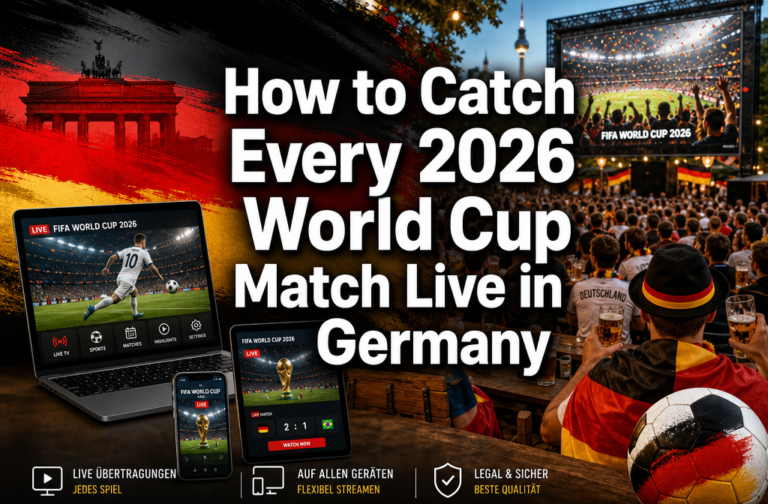 How to Catch Every 2026 World Cup Match Live in Germany