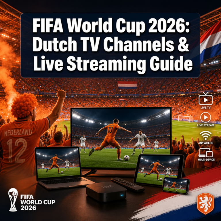 FIFA World Cup 2026 DutchTV Channels & Live Streaming Guide
