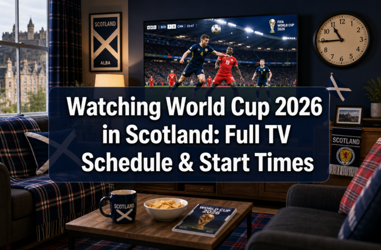 How to Watch FIFA World Cup 2026 in Scotland: Full TV Schedule & Start Times