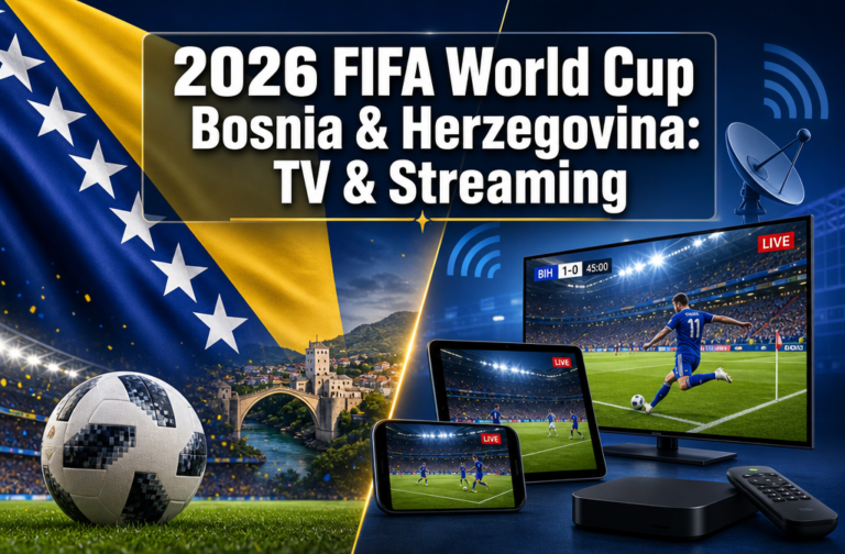 2026 FIFA World Cup Bosnia & Herzegovina: TV & Streaming