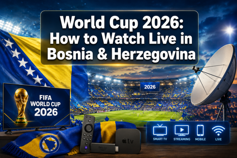 FIFA World Cup 2026: How to Watch Live Stream in Bosnia & Herzegovina