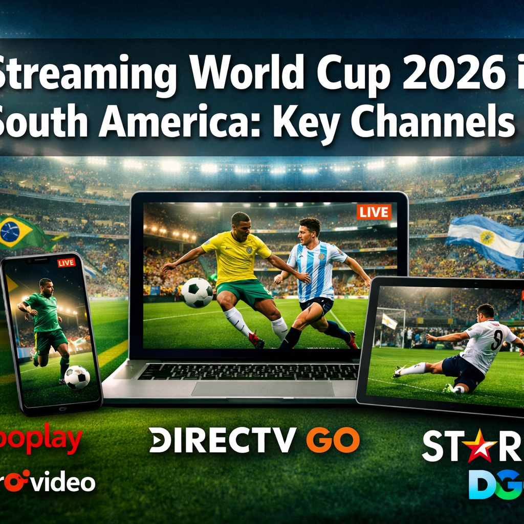 Streaming World Cup 2026 in South America: Key Channels