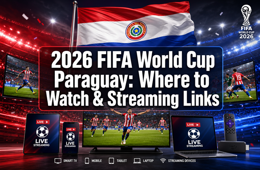 2026 FIFA World Cup Paraguay: Where to Watch & Streaming Links