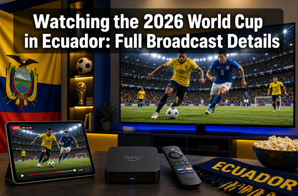 How to Watch 2026 World Cup in Ecuador: Full Broadcast Details