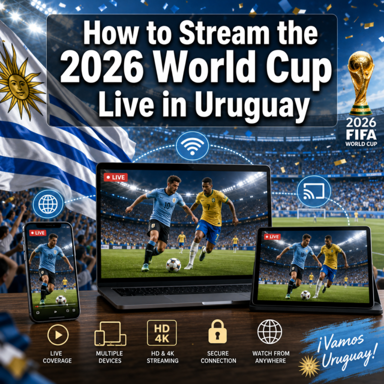 How to Stream the 2026 World Cup Live in Uruguay