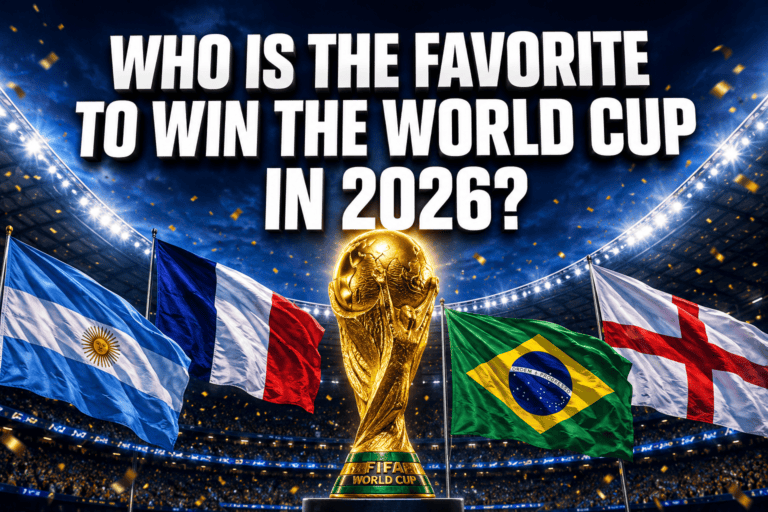 Who is the Favorite to Win the World Cup in 2026?