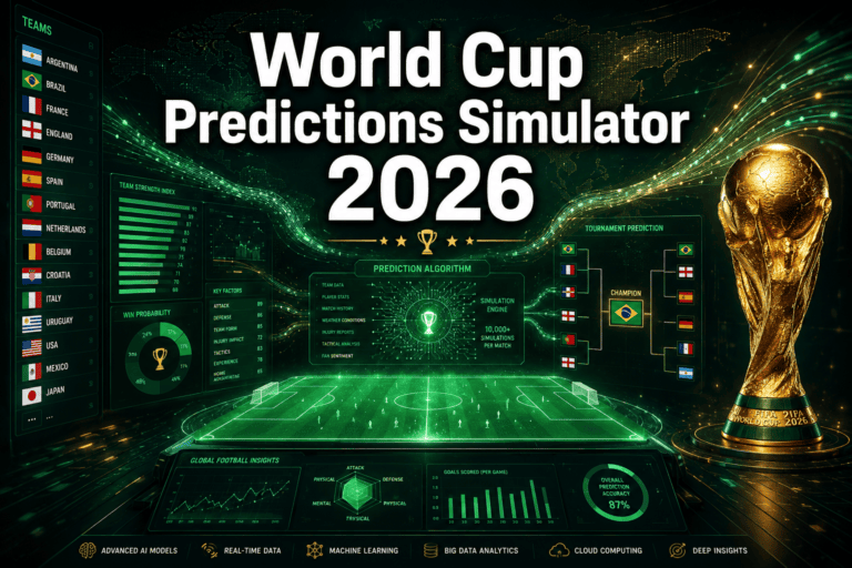 World Cup Predictions Simulator 2026: Complete Guide to AI-Powered Football Forecasting