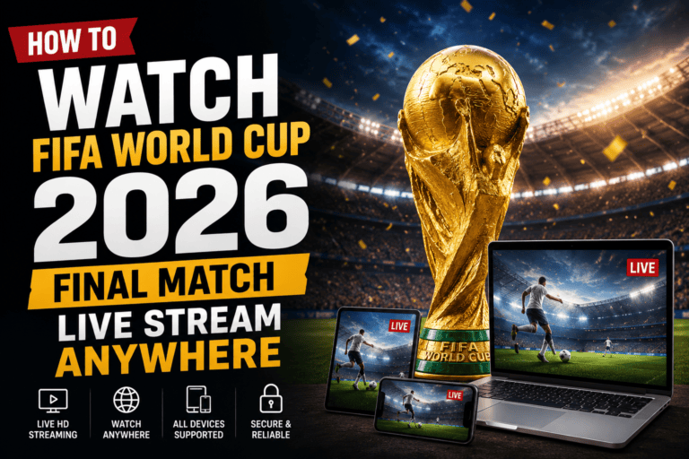 How to Watch FIFA World Cup 2026 Final Match Live Stream Anywhere