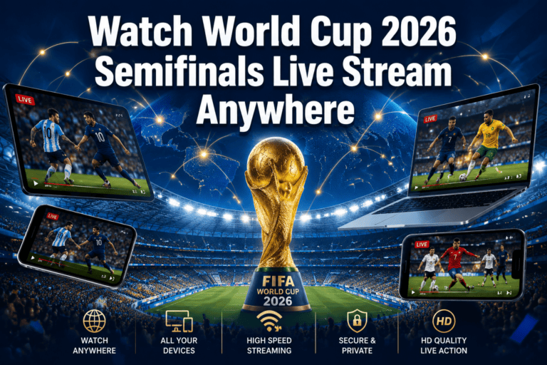 Watch World Cup 2026 Semifinals Match Live Stream Anywhere