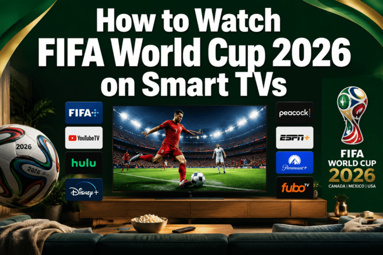 How to Watch FIFA World Cup 2026 on Smart TVs - Complete Guide