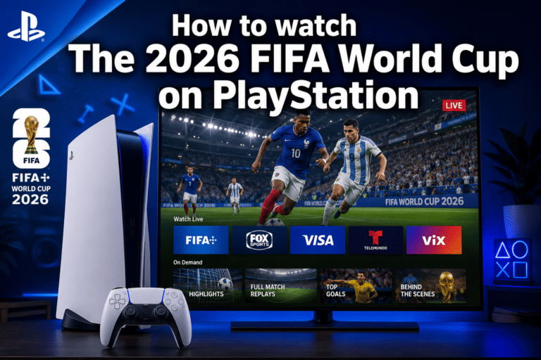 How to Watch The 2026 FIFA World Cup on PlayStation
