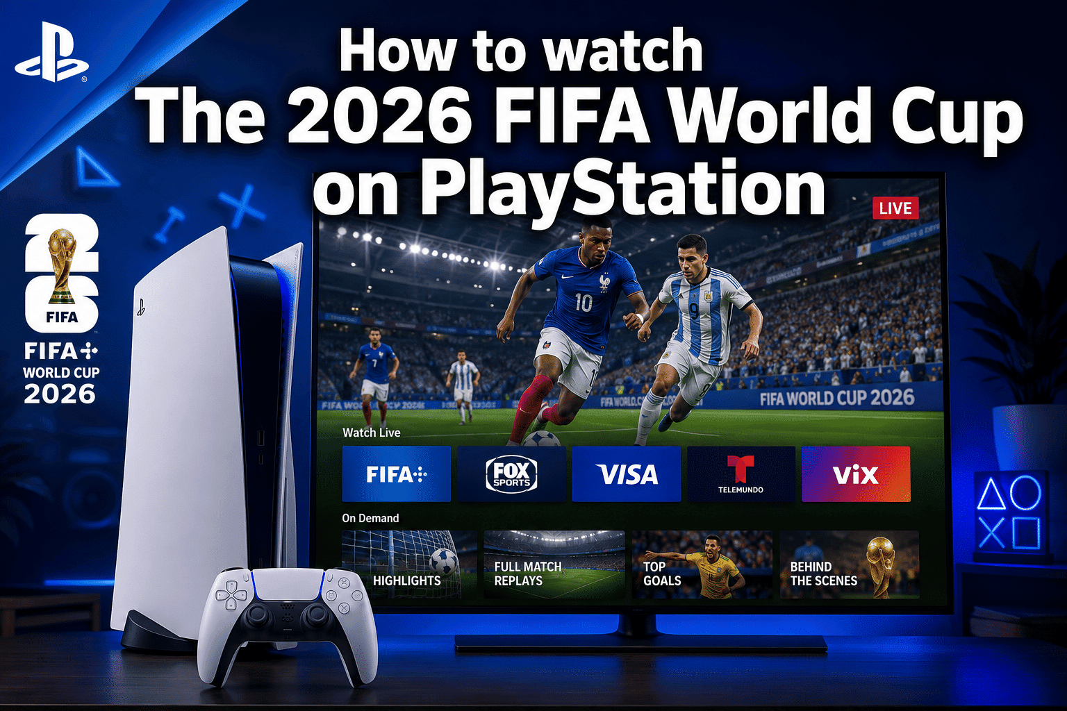 How to Watch FIFA World Cup 2026 on PlayStation: Complete Guide