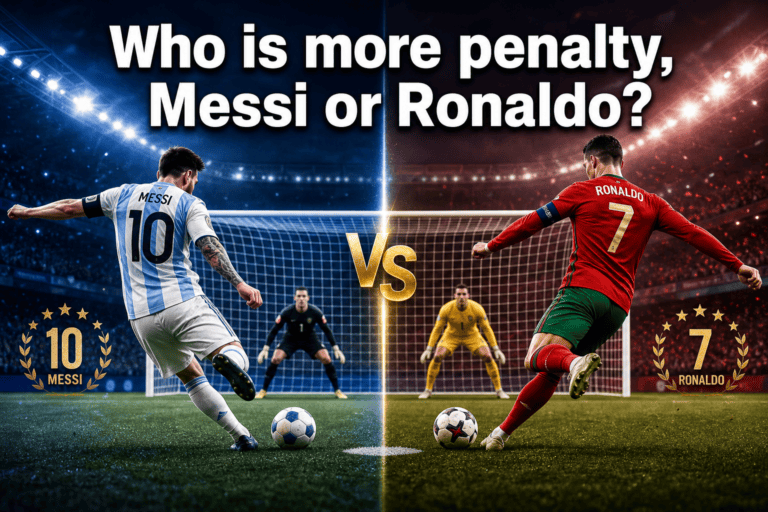 Who is More Penalty Messi or Ronaldo?