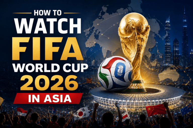 How to Watch FIFA World Cup 2026 in Asia