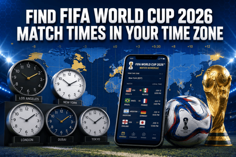 World Cup 2026 Match Times