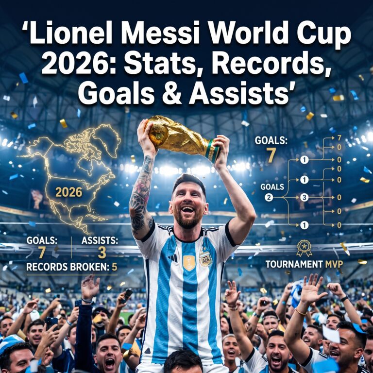 Lionel Messi World Cup 2026: Stats, Records, Goals & Assists