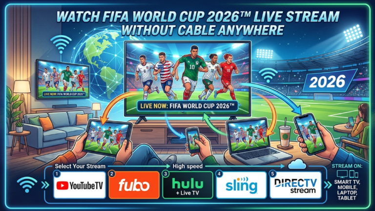 How to Watch FIFA World Cup 2026 Live Stream Without cable